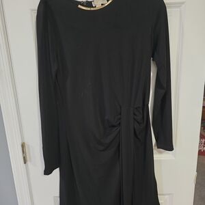 Michael Kors Black Long Sleeve Dress